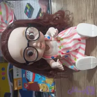 عروسک عینکی مفصلی موزیکال کد 95