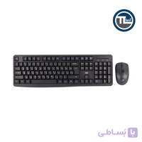 کیبورد و ماوس کمبو سیمی فنتک مدل KM103 Black