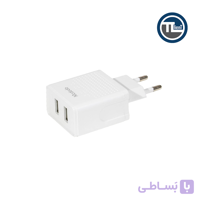 شارژر دیواری مک دودو مدل CH-3971 با کابل 1 متری USB-A سفید