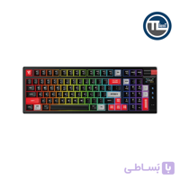 کیبورد بی‌سیم گیمینگ فنتک مدل ATOM PRO97 MK918 Black
