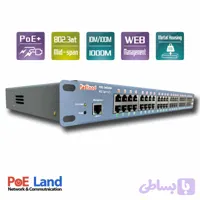 پچ پنل POE مدیریتی 24 پورت گیگابایت برند POELAND