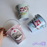 سطل فلزی فانتزی