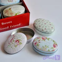 قوطی فلزی بیضی