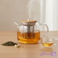 قوری پیرکس در چوبی 800ML یونیک اصلی کد UN-7920