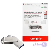 فلش سن دیسک (Sandisk) مدل Ultra Dual Drive Luxe ظرفیت 128 گیگ( گارانتی 36 ماهه سورین)