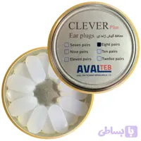 محافظ گوش ژله ای (گوشگیر ژله ای) 8 جفت CLEVER plus