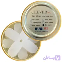 محافظ گوش ژله ای (گوشگیر ژله ای) 6 جفت CLEVER plus