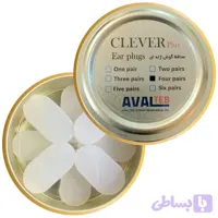 محافظ گوش ژله ای (گوشگیر ژله ای) 4 جفت CLEVER plus