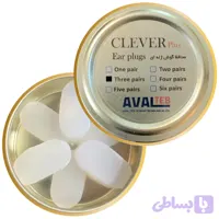 محافظ گوش ژله ای (گوشگیر ژله ای) 3 جفت CLEVER plus