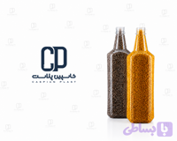 بطری ۱ لیتری شش‌گوش (زیتون) دهانه ۲۸