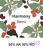 قهوه 50 عربیکا + 50 روبوستا (Harmony) 2 کیلویی (کد 5NX2A)