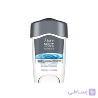 مام ضدتعریق داو مردانه 96 ساعته کلینیکال پروتکشن کلین کامفورتDove Men+Care Ultimate 96h Clinical Protection Clean Comfort Antiperspirant