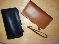 کیف پول جادار زنانه و مردانه چرم طبیعی