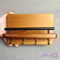 جاکلیدی دیواری طرح مینیمال بهوود گالری