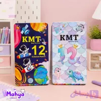 مدادرنگی ۱۲رنگ KMT جعبه فلزی