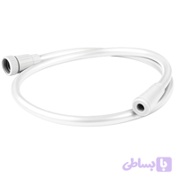 شلنگ توالت تاپ pvc سفید