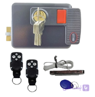 قفل برقی کارتی و تگ RFID وریموت دار ۵ کلید