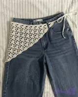 اکسسوری و کمربند بافتنی طرح گیپوری
