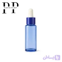 شیشه قطره چکان 20ml آبی