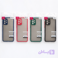 کاور پشت مات دور رنگی سامسونگ Galaxy A52 5G | محافظ لنزدار ضد لک