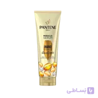 کرم مراقبت از مو چند منظوره پنتن سری Miracle Serum مدل Onarici Ve Koruyucu مناسب موهای آسیب دیده 200 میلحاوی کلاژن، آنتی اکسیدان و لیپیدها و پرو وی قابل استفاده به عنوان ماسک مو، نرم کننده مو، سرم مو، کرم محافظ مو در برابر حرارت مناسب برای موهای آسیب دیده ترمیم مو در یکبار استفاده از ریشه تا نوک محافظت از مو در برابر رادیکال‌های آزاد محیطی جلوگیری از شکستن مو افزایش قدرت مو بافت کرمی و زود جذب