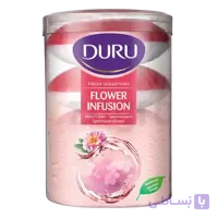 صابون گیاهی دورو سری Fresh Sensation مدل Flower Infusion بسته 4 عددی