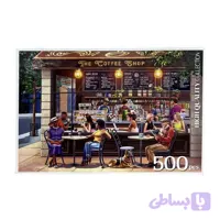 پازل 500 تکه کینگ طرح کافی شاپ