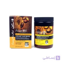 ماسک مو لایتنس مدل روغن آرگان تقویت کننده فاقد سولفات مناسب انواع مو حجم 1000 میلی لیتر