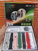 ساعت هوشمند s18 max به همراه 7 بند