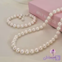 گردنبند و دست بند ریسه مروارید اصل