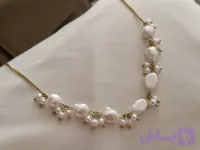 گردنبند و گوشواره ی خوشه ای