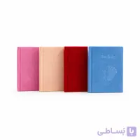 آلبوم عکس مخملی نوزاد ۱۳×۱۸ طرح ردپا