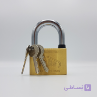 قفل آویز 50 برنجی پارس