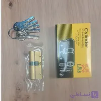 سیلندر(مغزی درب) برنجی کلید کامپیوتری تسمه دار LMS