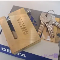 قفل دیسک موتور سیکلت تمام برنجی دلتا