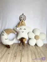 ست کوسن ماه خوابالو، ستاره و گل