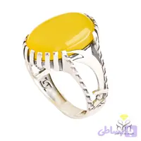 انگشتر شرف الشمس نقره مردانه + حکاکی کد 1164