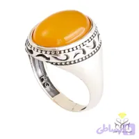 انگشتر شرف الشمس نقره مردانه + حکاکی کد 1153