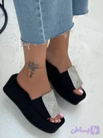 صندل لژ دار یراق نگینی