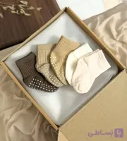 جوراب نیمساق نوزادی (کد۱۹۴ )