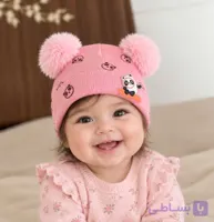 كلاه بافت نوزادی ( کد ۱۹۵ )