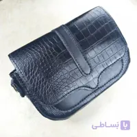 کیف چرم زنانه مشکی مدل اطلس
