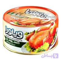 کنسرو مرغ در روغن مایع گیاهی ویلورا - 180 گرم