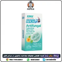 کاندوم آنتی باکتریال و ضدقارچ کدکس- مدل Antifungel بسته 12 عددی