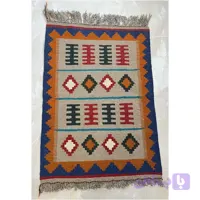 گلیم پشمی دستباف کد 220