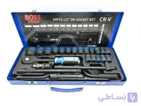 جعبه بکس ۲۴ عددی مشکی اصلی باس مدل BS-24bl
