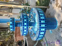 فواره سه طبقه سورمه ای