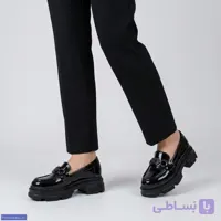 کفش روزمره زنانه بندی سگک‌دار یکسره مدل 2067