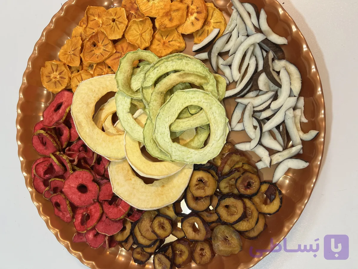 میوه خشک ۵۰۰ گرمی مخلوط ۵ میوه لوکس