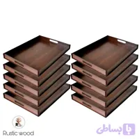 سینی فینگر فود چوبی (عمده)